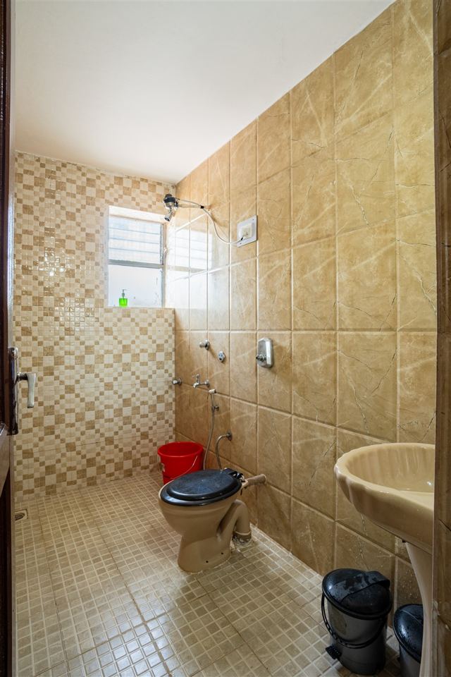 Attached bathroom with shower